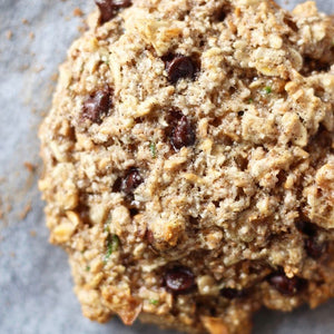 Zucchini Chocolate Chip Cookie Dough